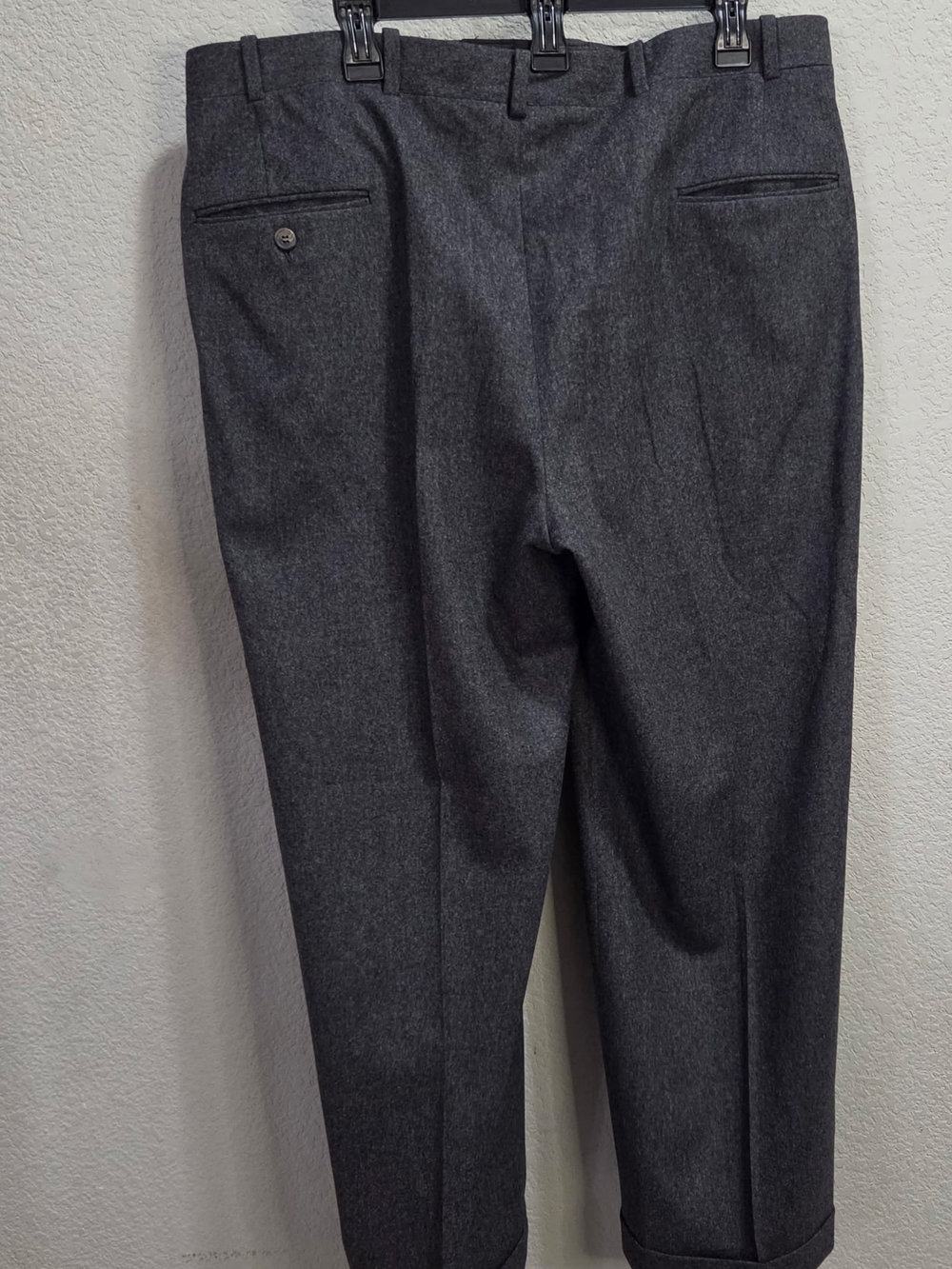 Men's Dark Gray Chinos - Tailored Comfort